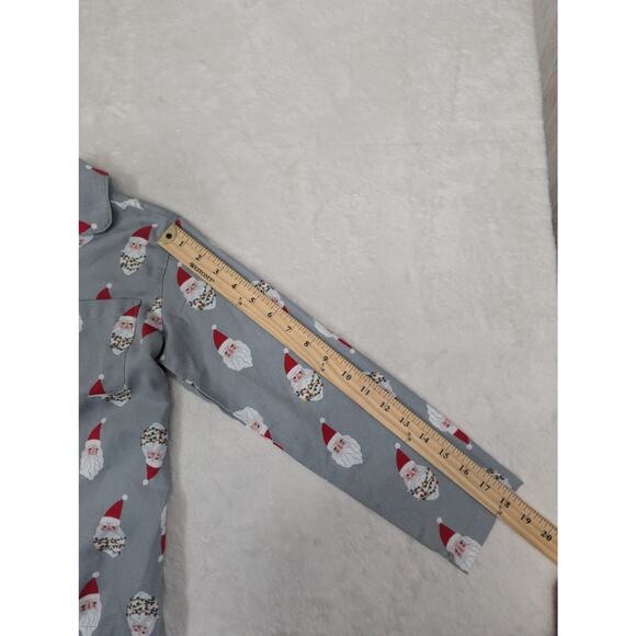 Unisex Kids Santa Christmas Pajama Set Size M (8) - Picture 13 of 14